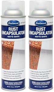 Eastwood White Rust Encapsulator 15 oz Aerosol Prevents Rust Corrosion Epoxy Fortified Low VOC Formula | 2 Pack