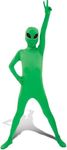 Morphsuits Kids Premium Costume - Alien - Medium 3'6" - 3'11" (105cm - 119cm)