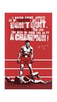 HK PRINTS Muhammad Ali Abstract Poster for Room (12X18, Multicolour)