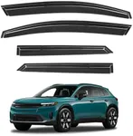 TECHPICCO Tape-On Side Window Deflectors for Honda Prologue 2024-2025, Rain Guards Window Visor Vent Guard Shade Deflectors Compatible with Honda Prologue Accessories All-Weather Protection
