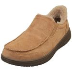 Skechers Men's Murette Scofield Slip-In Trainers, Tan Microfiber, 10 UK