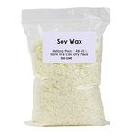 R H LIFESTYLE Pure Soy Wax (Flakes) for Candle Making 500 GM (SOY WAX - 1/2 KG)