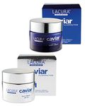 LACURA CAVIAR 50ml DAY CREAM + 50ml NIGHT CREAM SET ANTI AGEING SKINCARE