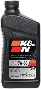 K&N 104103 5W-30 Synthetic Motor Oil 946 ml