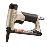 meite MT8016LN Pneumatic Upholstery Stapler - 21 Gauge 80 Series 1/2-Inch Crown 12.8MM Air Fine Wire Stapler Gun with Long Nose (1/4''-5/8" Length)
