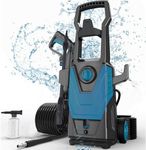 ToolTronix 135 Bar Jet Wash, Powerful High Pressure Washer, 380 l/h, Adjustable Pressure Easy Detergent System Portable Design, Complete Set