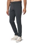 Vogaan Luxury Stretchable Casual Pants for Men | Stylish Slim Fit Men's Wear Trousers for Office | Mens Fashion | Modern Mens Trouser (Dark Grey_32)