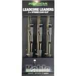 Korda Leadcore Leaders Hybrid Lead Clip QC Swivel : Gravel