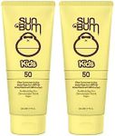 Sun Bum Kids SPF 50 Clear Sunscreen Lotion, Wet or Dry Application, Hawaii 104 Act Compliant (Octinoxate & Oxybenzone Free) Broad Spectrum UVA/UVB Sunscreen, 6 oz (Pack of 2)