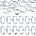 200 Pieces Bridal Shower Rings Engagement Ring Glitter Fidget Women Rings Aluminum Alloy Wedding Ring Bridal Fidget Alloy Ring Table Party Favor Decorations, Metal, alloy