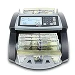 Cassida 5520 UV - USA Money Counter with ValuCount, UV/IR Counterfeit Detection, Add and Batch Modes - Large LCD Display & Fast Counting Speed 1,300 Notes/Minute