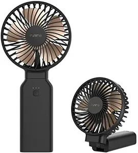 OUTXE Funme Handheld Fan 10000mAh Desk Fan Portable Battery Travel Fan, Powerful Airflow, Last 9-53 hrs for Travel, Camping and Outdoor Activities