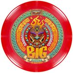 Innova Big Kahuna INNmold Beach Frisbee 200g – Designed to Handle High Winds, Easy to Grip Rim (Red)