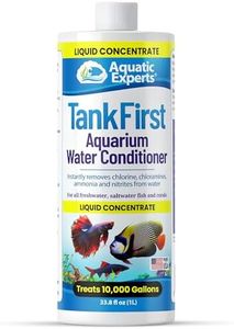 Aquarium Water Conditioner for Freshwater Aquarium - Saltwater Fish Tank Water Conditioner, Instant Dechlorinator for Fish Tank, Reef and Betta Fish Water Conditioner (TankFirst Concentrate, 1 L)
