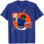 Francisco Lindor | New York Baseball MLB Player | MLBLIN4008 T-Shirt