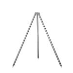 JasCherry Campfire Cooking Tripod, Adjustable Hanging Camping Tripod, for Cooking, Drying Clothes, Pot Roast, Grilling Outdoor Picnic Camping BBQ Cooking Hanger with Storage Bag