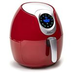 Air fryer XL 5.3 Deluxe with Cookbook Power AirFryer XL, 5.3QT, Red