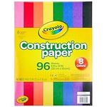 Crayola 96 Ct Construction Paper, A