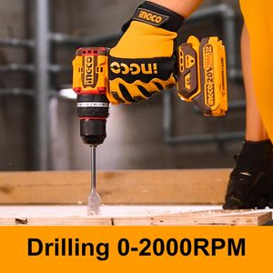 INGCO 20V Brushless Impact Driver & Drill Twin Pack – 2 Batteries, Charger