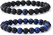 MengPa Mens Beaded Bracelets Couple