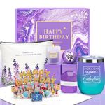 Happy Birthday Gifts for Women,Unique Relaxing Spa Gift Basket Set,Pop-up 3D Birthday Card,Mom,Sister,Coworker, Wife,Girlfriend,Best Friends, Personalized Friendship Gifts for Her Who Has Everything