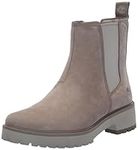 Timberland Women's Carnaby Cool Basic Chelsea Boot, Taupe Nubuck, 8 UK