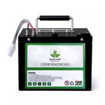 JACKVOLT® JV12 Series- 60V 35Ah Lithium Ion Battery for Electric Scooter, E-Bike & EV | Rechargeable Lithium Battery Pack with BMS | Waterproof, Fire Retardant, Compact, Lightweight & Detachable