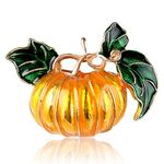 Enamel Pumpkin Brooch Pins Set Lapel Pin for Women Girls Halloween Brooches for Women Men Girls Boys Cute Halloween Gifts for Family Numbers Halloween Decorations Decors (pumpkin 1)