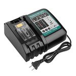 Energup 18V DC18RC Li-Ion Charger for Makita 18V Batteries for Makita 14.4V-18V Lithium Makita Battery Charger BL1830 BL1840 BL1850 BL1860 BL1815 for 18V Makita Battery Charger