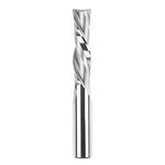 SpeTool Router Bits 1/2 Inch Shank Spiral Router Bit Down Cut CNC Router Bits 2 Inch Cutting Length HRC55 Solid Carbide End Mill Super Extra Long 4 Inch Total Length for Wood Carving Wood Cutter