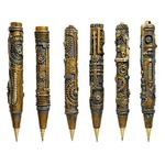 Design Toscano Industrial Steampunk Sculptural Ink Transport Pens