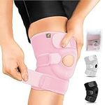 BRACOO Adjustable Compression Knee Patellar Tendon Support Brace for Men Women - Arthritis Pain, Injury Recovery, Running, Workout, KS10