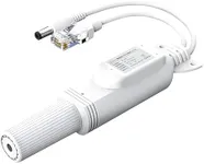 Gigabit PoE Splitter 12V 1.2A Output with IEEE 802.3af/at Standard Ethernet Over Powerline Adapter Power Over Ethernet Adapter for Security Camera CCTV Surveillance(Waterproof)