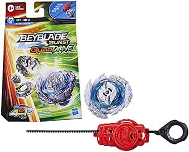 Hasbro Beyblade Burst QuadDrive, Starter Pack avec toupie Guilty Lúinor L7 et Lanceur, Jouet pour Enfants, Multicolore, Taille Unique