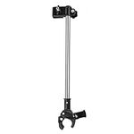 Umbrella Mount Holder, Adjustable Umbrella Mount Stand No Need Wrench to Attach/Detach Umbrella Clamp for Wheelchairs, Walker, Rollator, Camera's Tripod, Bike, Biycle, Pram, Stroller, Black