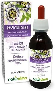 Naturalma Passionflower (Passiflora incarnata) Flowering herb Alcohol-Free Tincture | 4 fl oz Liquid Extract in Drops | Herbal Supplement | Vegan | Product of Italy