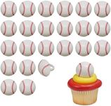 DecoPac Baseball Rings, Cupcake Dec