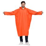 RhinoKraft Waterproof Full-Sleeve Rain Poncho for Outdoor Adventures | Easy Slip-On Design | Compact & Lightweight | Free Carry Case