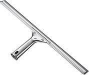 Unger Professional 16” Stainless Steel Window & Glass Cleaning Squeegee - Cleaning Supplies, Heavy Duty Squeegee for Window Cleaning, Streak Free Results