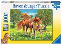 Ravensburger 10577 9 "Horses on The Field" Puzzle (100-Piece)