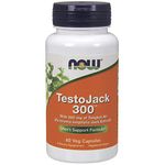 Now Foods TestoJack 300 Extra Strength, 60 Veggie Capsules