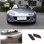 Car Flap Headlight Washer Lamp Squirter Cover Decorative Sticker for Mazda MX-5 RF Miata 2009-2014