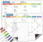Magnetic Dry Erase Calendar Bundle 