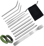 SENHAI 12 Pack Stainless Steel Para