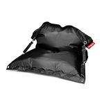 Fatboy Buggle-up Bean Bag Chair - Large Bean Bags for Adult & Kids - Giant Beanbag - Big Bean Bag Couch - Bean Bag Filling Included - For Indoor Use - 185 x 137 cm - Black