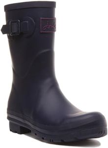 Joules Women's Rain Boot, French Navy, 5 US