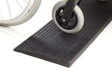 The Ramp People Rubber Threshold Ramp for Doorways 4mm - 100mm (12mm) - Scooter and Wheelchair Ramp