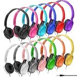 12 Pieces Kids Headphones for Schoo
