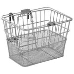 Retrospec Detachable Steel Half-Mesh Apollo Bike Basket with Handles