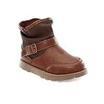 Simple Joys by Carter's Boys' Hugo Fashion Boot, Brown, 11 UK Child